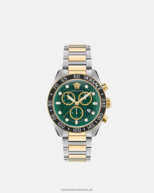 príslušenstvo X8X8P1707 Versace hodinky greca dome chrono pnul muži