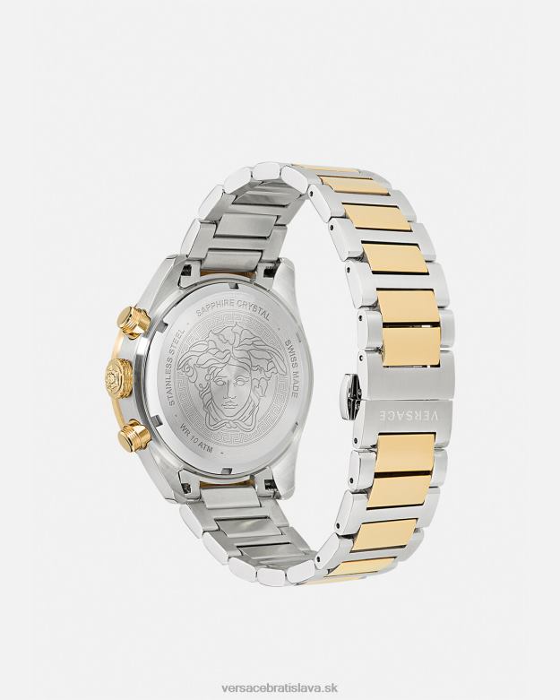 príslušenstvo X8X8P1707 Versace hodinky greca dome chrono pnul muži