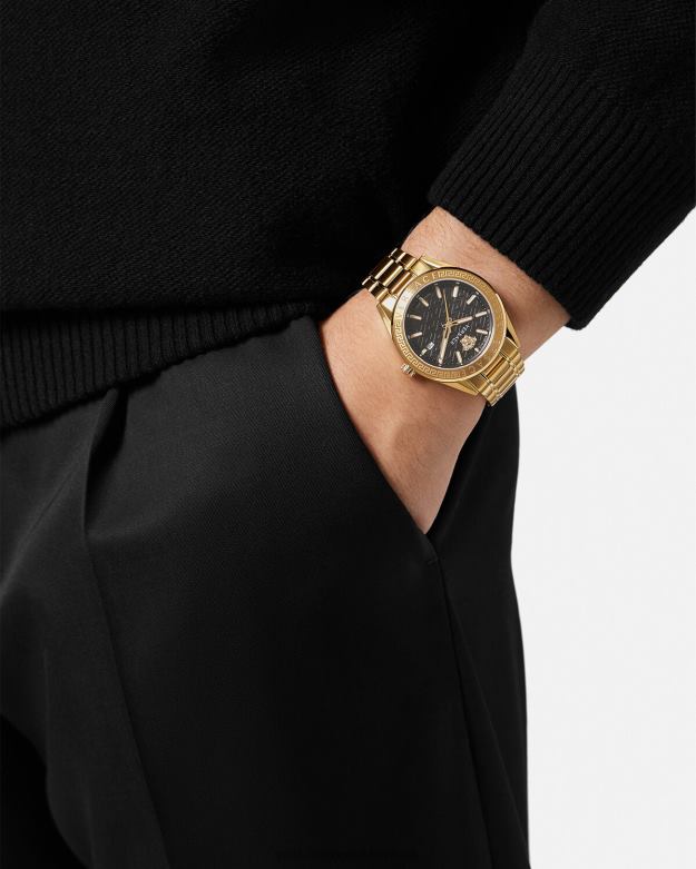 príslušenstvo X8X8P1708 Versace hodinky s v-kódom pnul muži