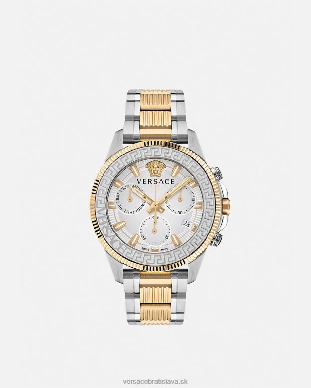 príslušenstvo X8X8P1710 Versace akčné chrono hodinky greca pnul muži
