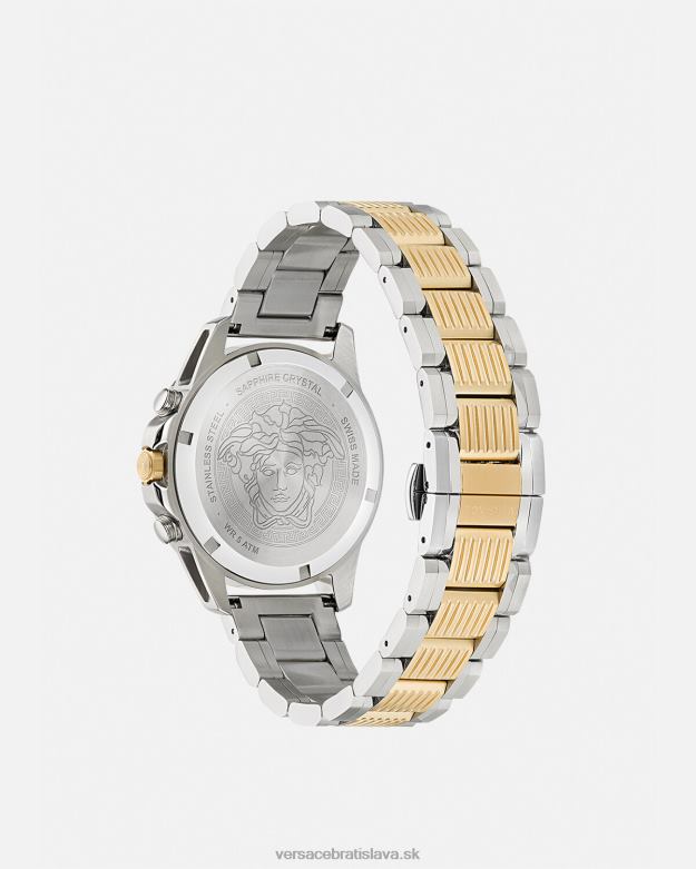 príslušenstvo X8X8P1710 Versace akčné chrono hodinky greca pnul muži