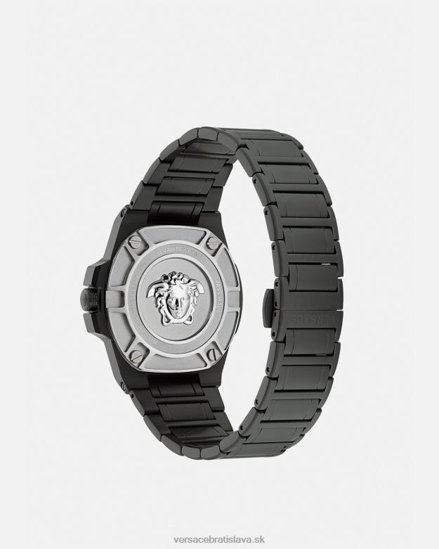 príslušenstvo X8X8P1711 Versace greca reakčné hodinky čierna muži