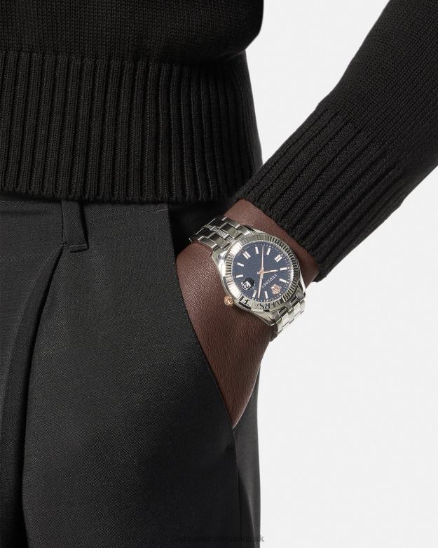 príslušenstvo X8X8P1713 Versace greca hodinky času pnul muži