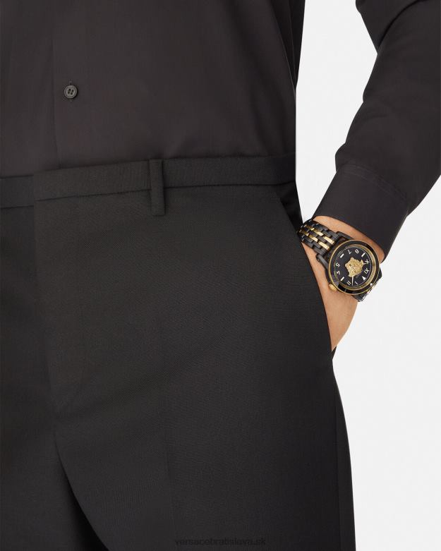 príslušenstvo X8X8P1714 Versace hodinky v-palazzo pnul muži