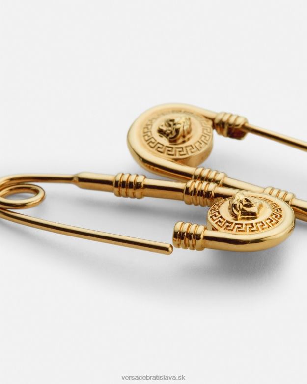 príslušenstvo X8X8P1690 Versace zatváracie náušnice zlato muži