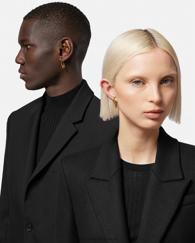 príslušenstvo X8X8P1690 Versace zatváracie náušnice zlato muži
