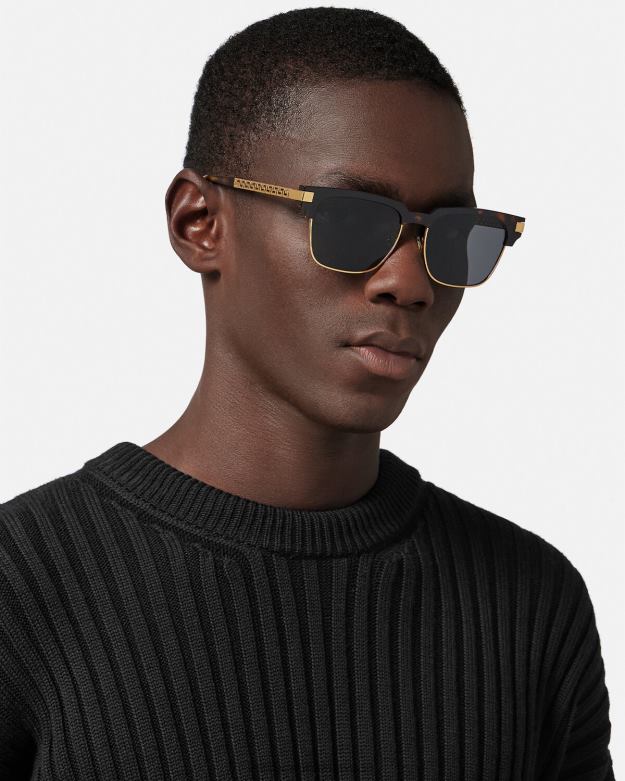 príslušenstvo X8X8P1681 Versace slnečné okuliare greca havana muži