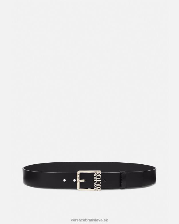 príslušenstvo X8X8P2480 Versace pás s logom zlatá a čierna muži
