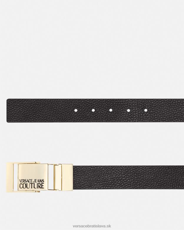 príslušenstvo X8X8P2509 Versace pás s logom čierna muži