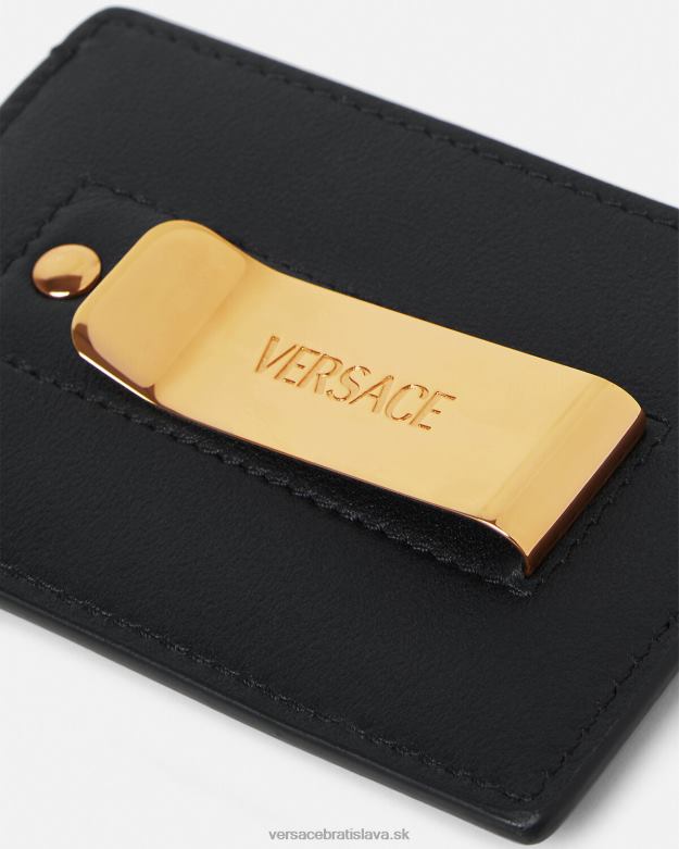 príslušenstvo X8X8P1638 Versace držiak karty medúza čierna muži