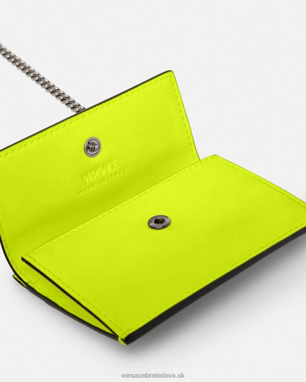 príslušenstvo X8X8P1645 Versace držiak na karty medusa biggie žltá muži
