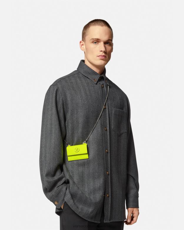 príslušenstvo X8X8P1645 Versace držiak na karty medusa biggie žltá muži