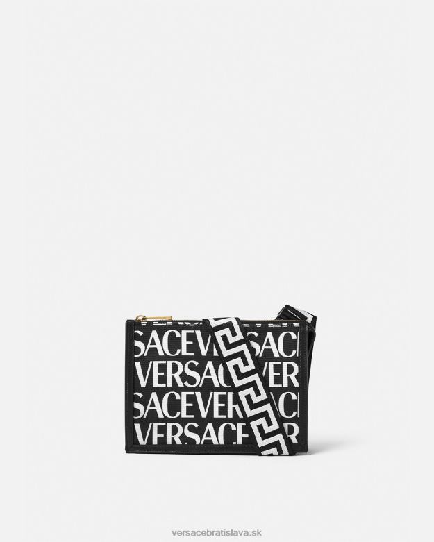 tašky X8X8P1501 Versace celoplošná taška na opasok vytlačiť muži
