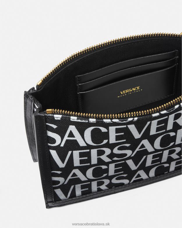 tašky X8X8P1501 Versace celoplošná taška na opasok vytlačiť muži