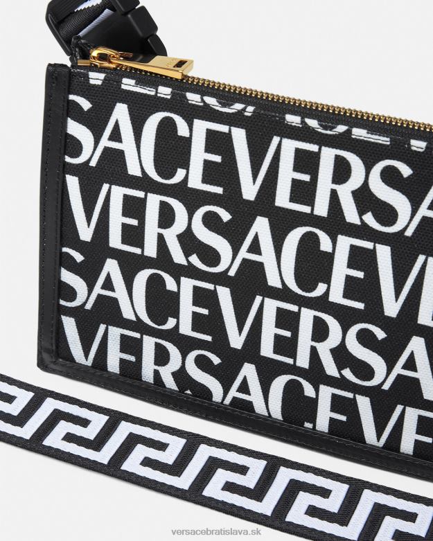 tašky X8X8P1501 Versace celoplošná taška na opasok vytlačiť muži