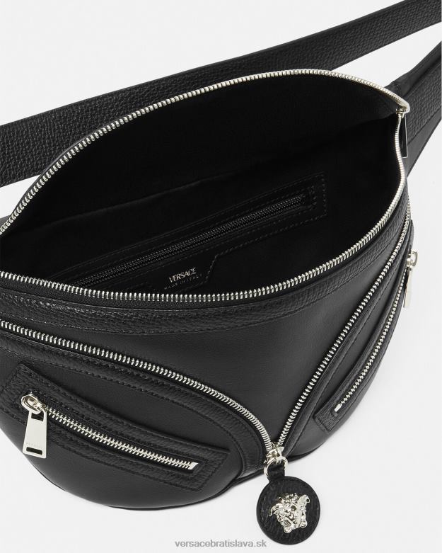 tašky X8X8P1504 Versace opakovať opaskovú tašku čierna muži