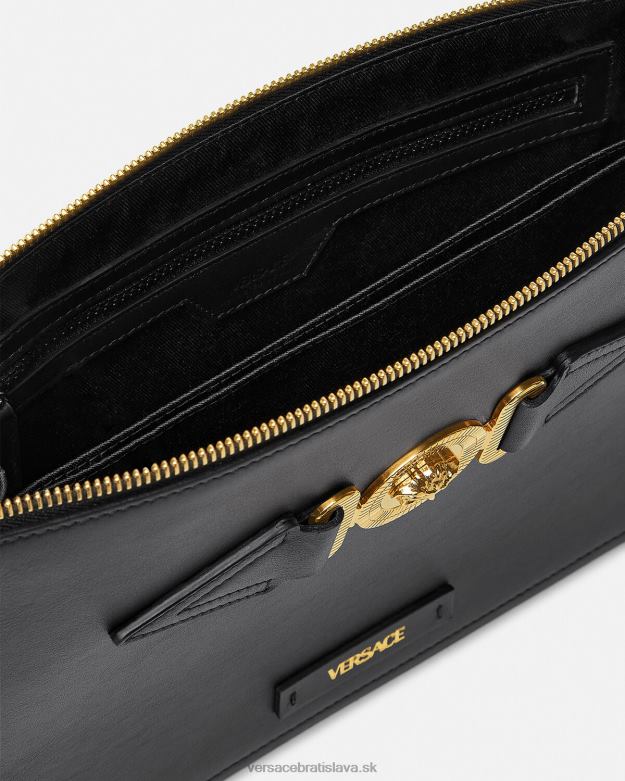 tašky X8X8P1466 Versace medusa biggie vrecúško čierna muži