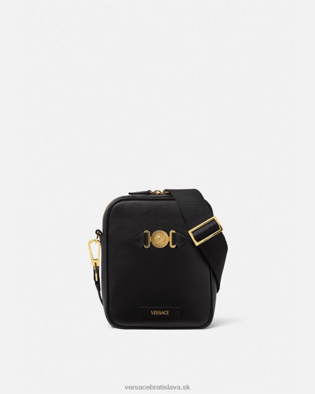 tašky X8X8P1469 Versace crossbody kabelka medusa biggie čierna muži
