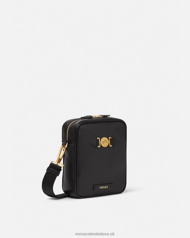 tašky X8X8P1469 Versace crossbody kabelka medusa biggie čierna muži