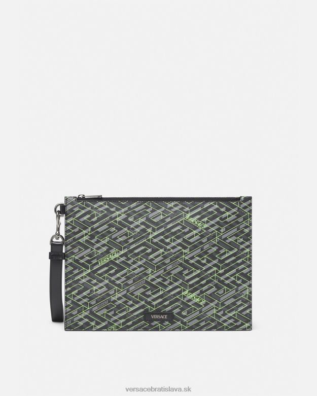 tašky X8X8P1480 Versace vrecko na podpis la greca vytlačiť muži