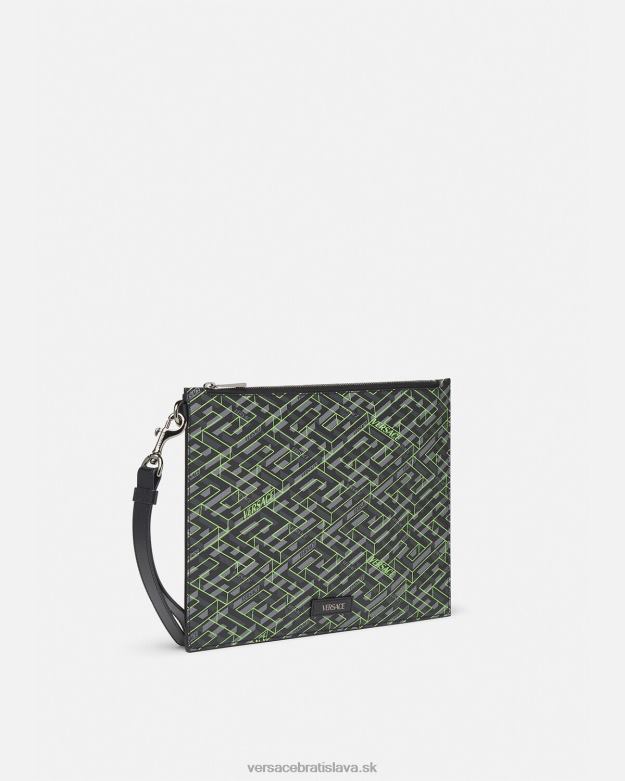 tašky X8X8P1480 Versace vrecko na podpis la greca vytlačiť muži
