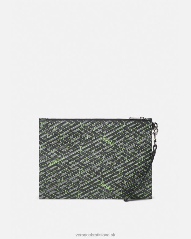tašky X8X8P1480 Versace vrecko na podpis la greca vytlačiť muži