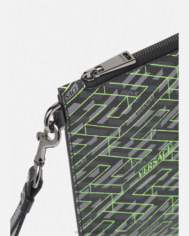 tašky X8X8P1480 Versace vrecko na podpis la greca vytlačiť muži