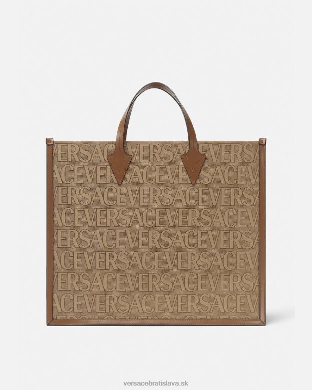 tašky X8X8P1506 Versace celoplošná kabelka hnedá muži