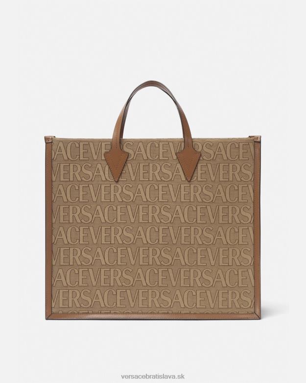 tašky X8X8P1506 Versace celoplošná kabelka hnedá muži
