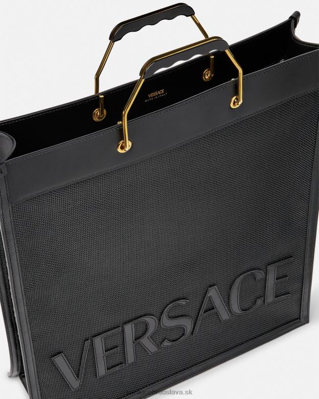 tašky X8X8P1507 Versace nákupná taška čierna muži