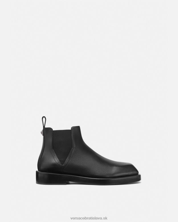 topánka X8X8P1580 Versace hranaté chelsea boots čierna muži