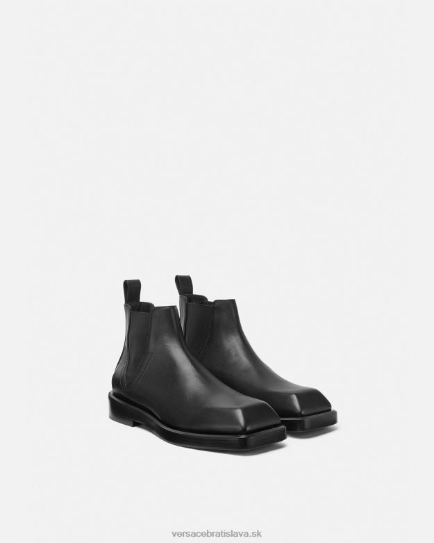 topánka X8X8P1580 Versace hranaté chelsea boots čierna muži
