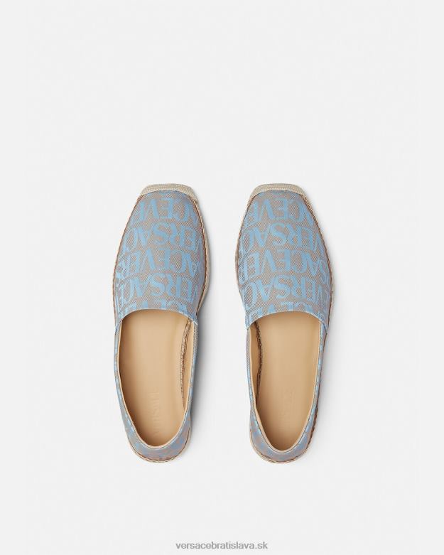 topánka X8X8P1564 Versace celoplošné espadrilky vytlačiť muži