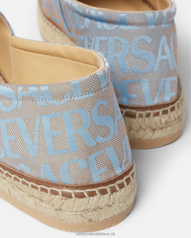 topánka X8X8P1564 Versace celoplošné espadrilky vytlačiť muži