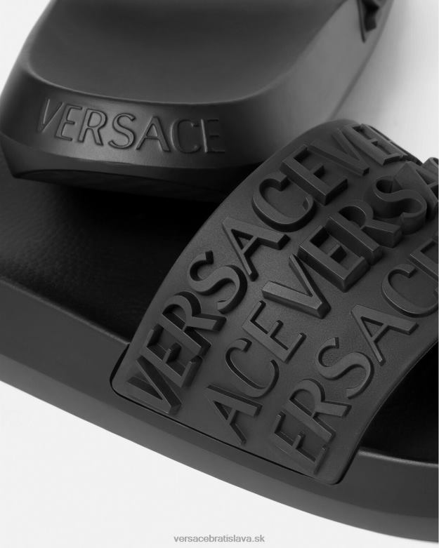topánka X8X8P1593 Versace celoplošné sklíčka čierna muži