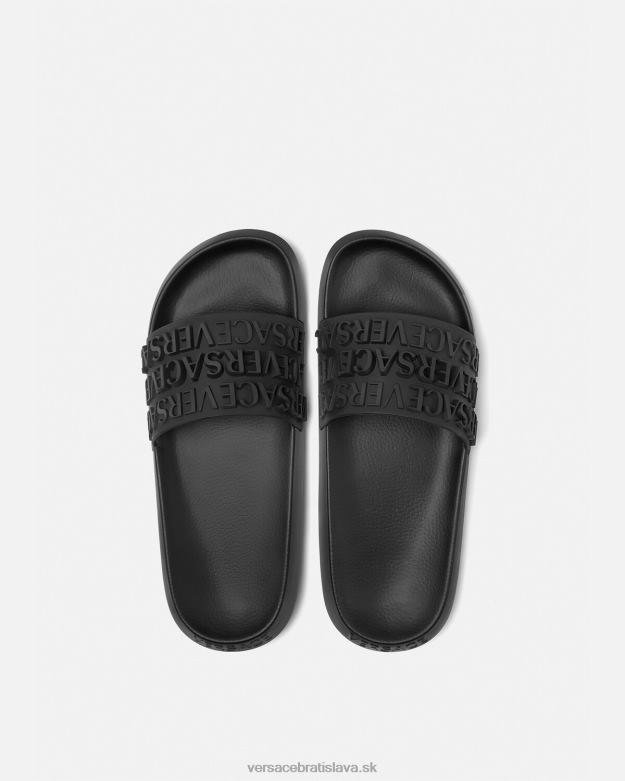 topánka X8X8P1593 Versace celoplošné sklíčka čierna muži
