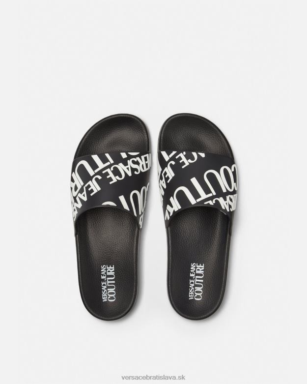 topánka X8X8P2448 Versace snímky s logom čierna muži