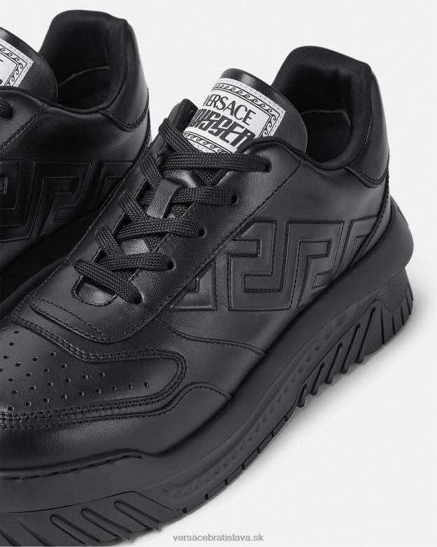 topánka X8X8P1517 Versace tenisky greca odissea čierna muži