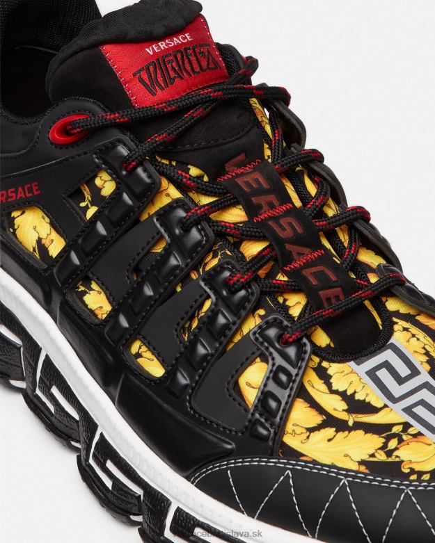 topánka X8X8P1528 Versace tenisky trigreca vytlačiť muži