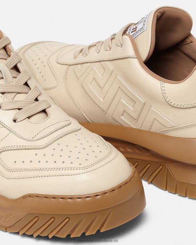topánka X8X8P1536 Versace tenisky greca odissea béžová muži