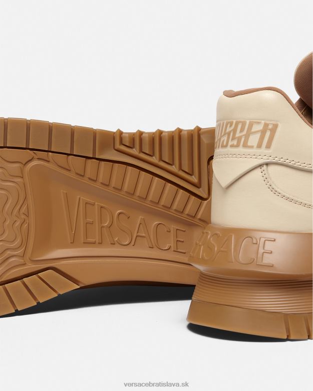 topánka X8X8P1536 Versace tenisky greca odissea béžová muži