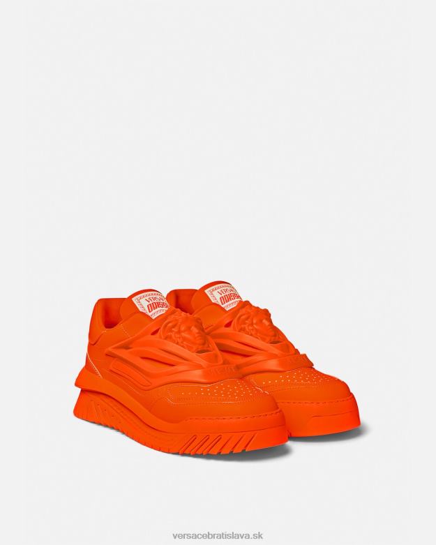 topánka X8X8P1538 Versace tenisky odissea oranžová muži