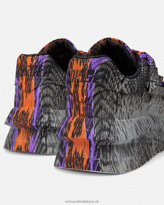 topánka X8X8P1539 Versace tenisky python greca print odissea vytlačiť muži