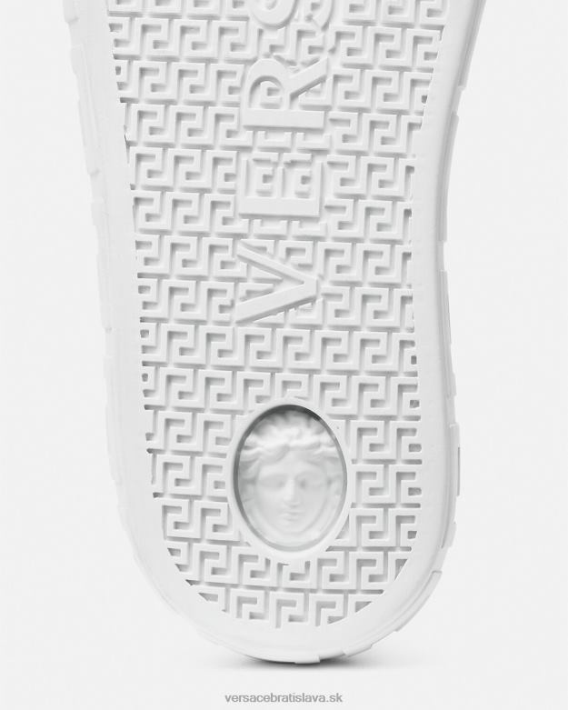 topánka X8X8P1552 Versace tenisky greca biele zlato muži