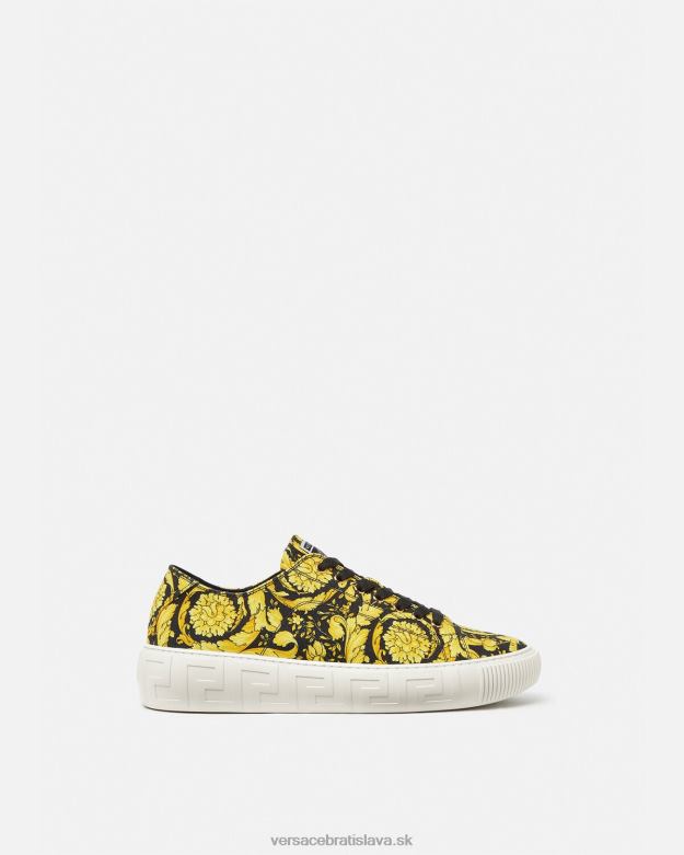 topánka X8X8P1553 Versace tréneri barocco greca vytlačiť muži
