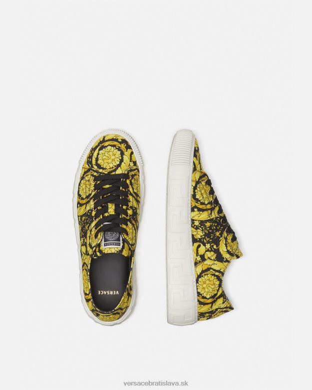 topánka X8X8P1553 Versace tréneri barocco greca vytlačiť muži