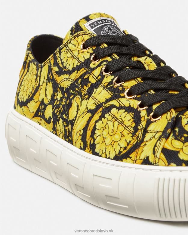 topánka X8X8P1553 Versace tréneri barocco greca vytlačiť muži