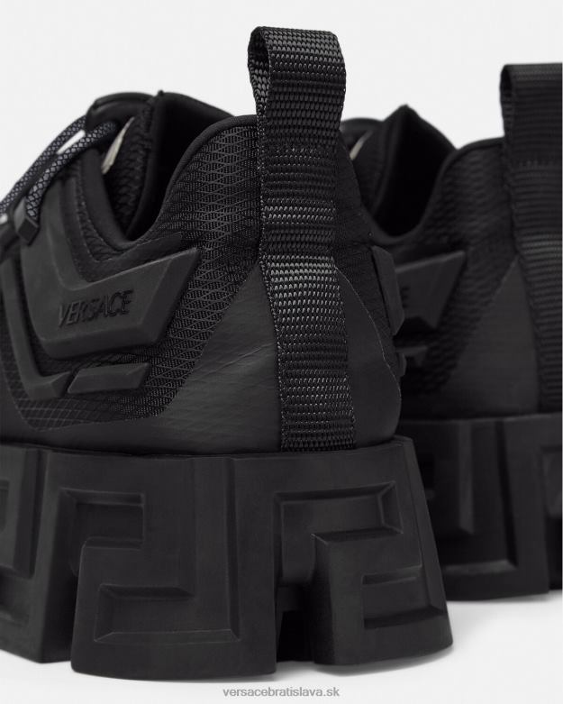topánka X8X8P1560 Versace greca labyrintové tenisky čierna muži