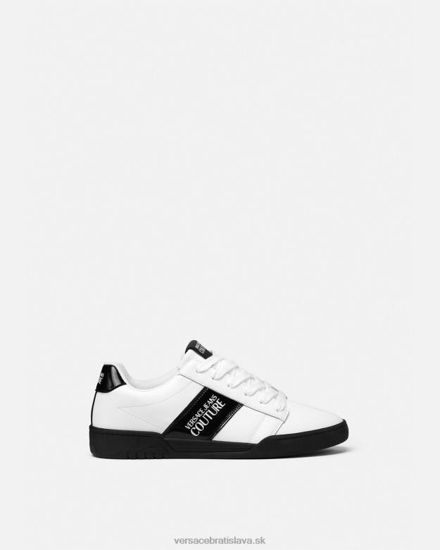 topánka X8X8P2453 Versace tenisky s logom brooklyn biely muži