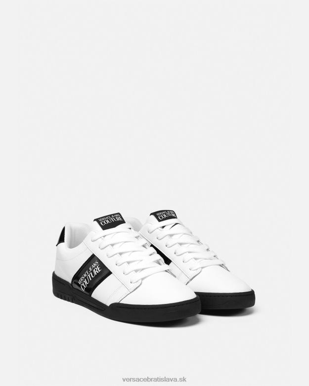 topánka X8X8P2453 Versace tenisky s logom brooklyn biely muži